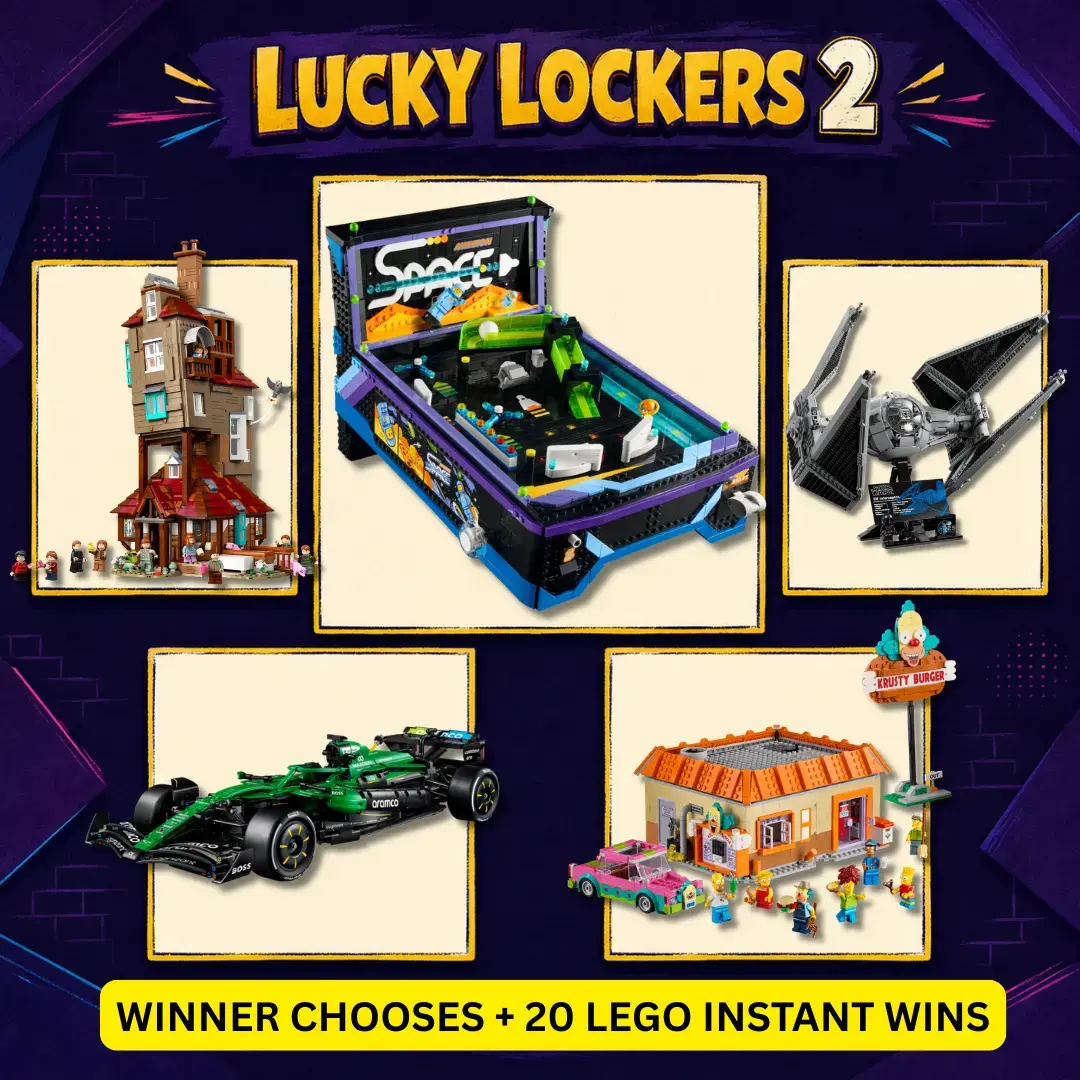 Lucky Lockers 2 | Pick Your LEGO + 75 Instant Wins