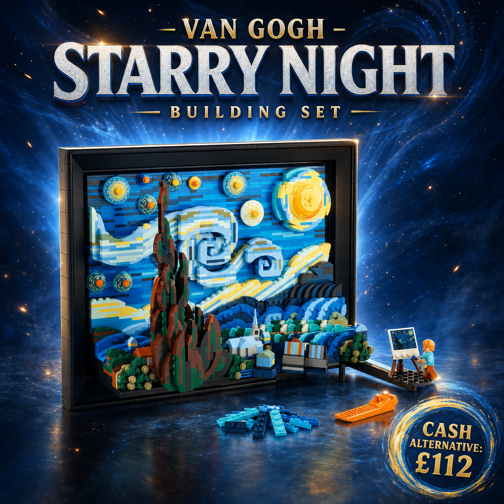 VAN GOGH - STARRY NIGHT BUILDING SET