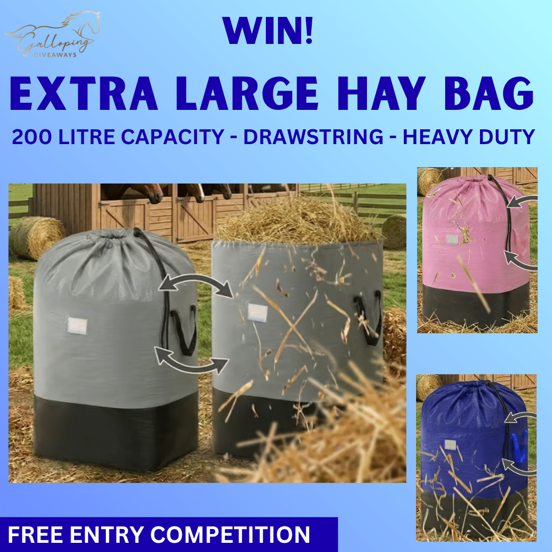 ⭐ FREE TO ENTER! Win a 200‑Litre Drawstring Hay Bag!