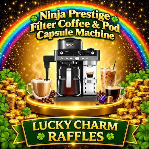 Win this Ninja Prestige Filter Coffee & Pod Capsule Machine
